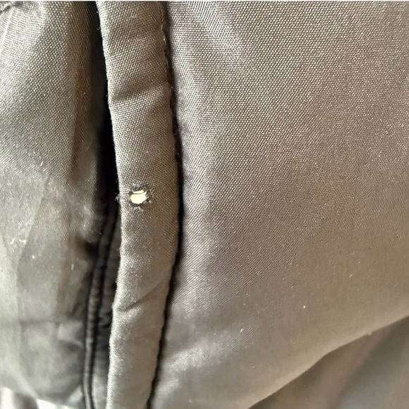 J. Crew Black Down Puffer Jacket Size S Cozy Winter Classic Casual Lightweight - Picture 10 of 16